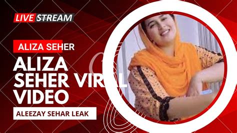 aliza seher leak video|Aliza Sehars Private Video Sparks Online Buzz